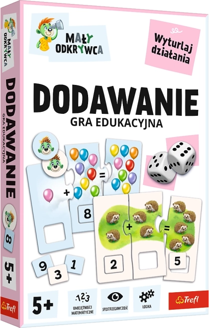 Gra - Dodawanie/Mały Odkrywca Trefl