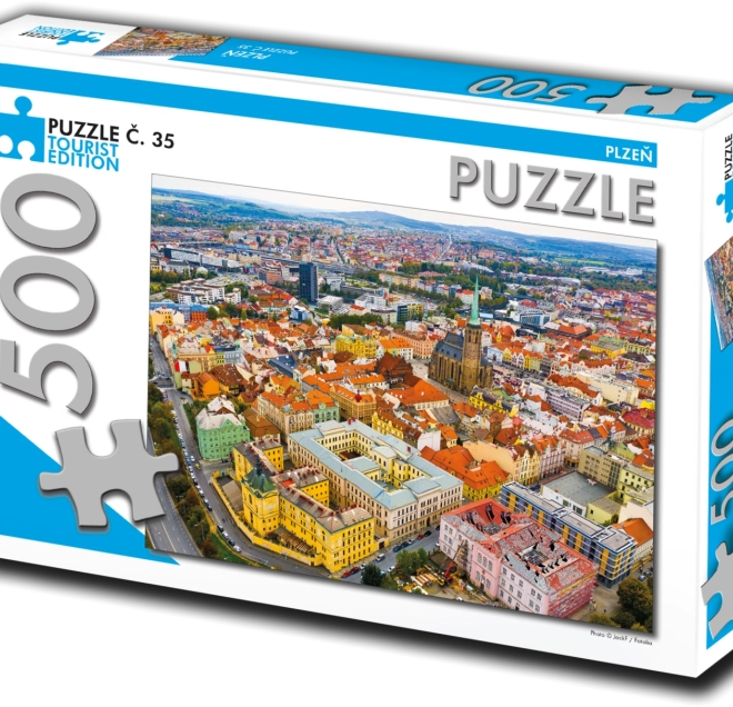 Puzzle Pilzno 500 elementów – edycja turystyczna