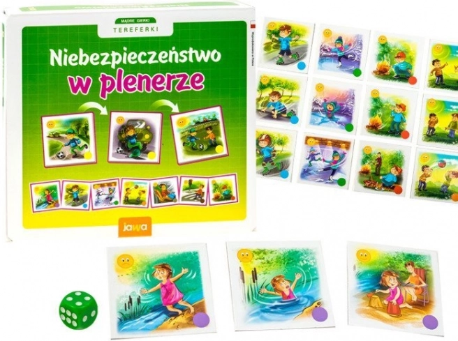 Jawa gra edukacyjna – Niebezpieczeństwa na zewnątrz, obrazkowe opowieści