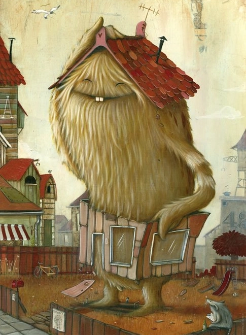 Puzzle Sąsiedztwo 1000 elementów Zozoville od HEYE