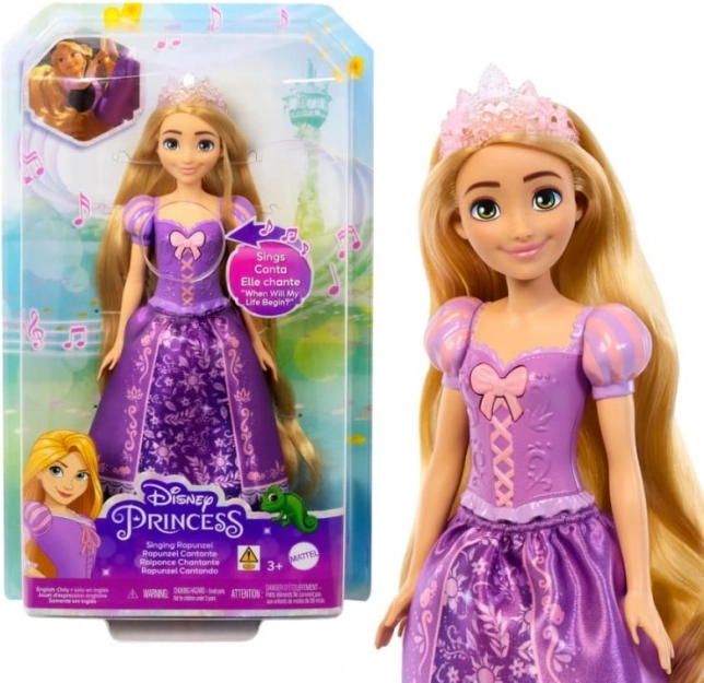 Disney księżniczka śpiewająca lalka Roszpunka