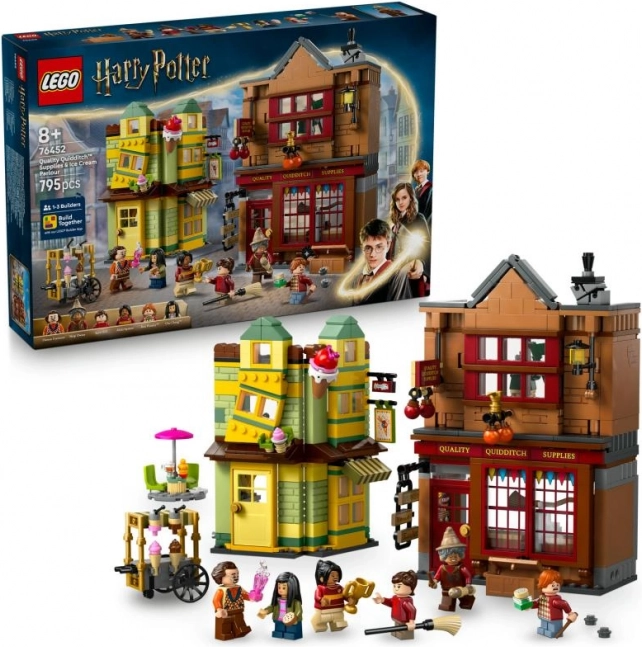 Najlepsze zaopatrzenie do quidditcha i lodziarnia LEGO Harry Potter
