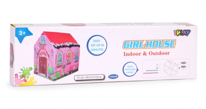 ECOTOYS Dziecięcy namiot do zabawy Dream House