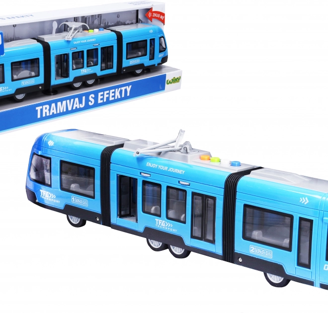 Nowoczesny tramwaj z efektami 44 cm