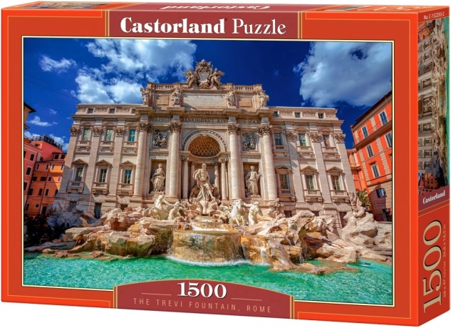 Puzzle 1500 elementów – Fontanna di Trevi