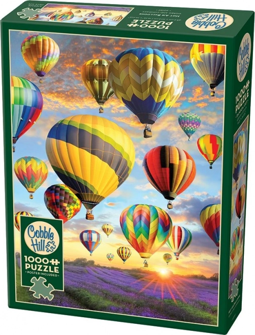 COBBLE HILL Puzzle Balony na gorące powietrze 1000 elementów