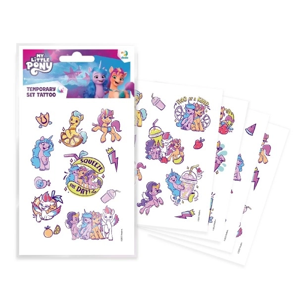 Tatuaże My Little Pony 4 arkusze