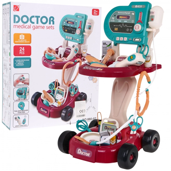 Zestaw lekarski Pediatryczny z EKG 24 szt.