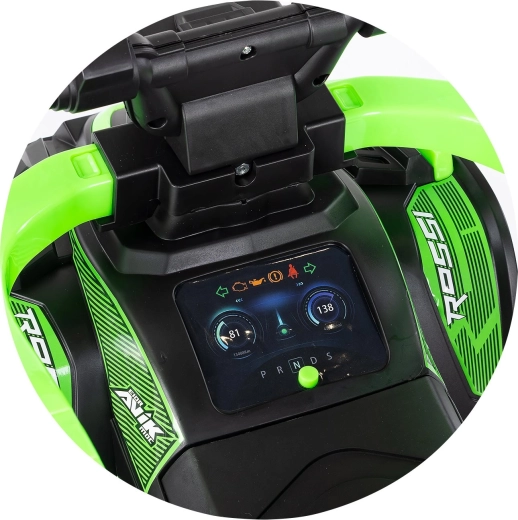 Atrakcyjny design ATV ze światłami i dźwiękami