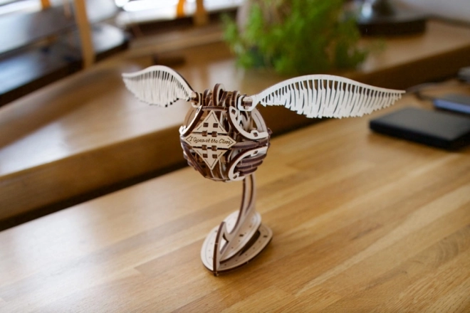Ugears 3D drewniane mechaniczne puzzle Złotka, Harry Potter