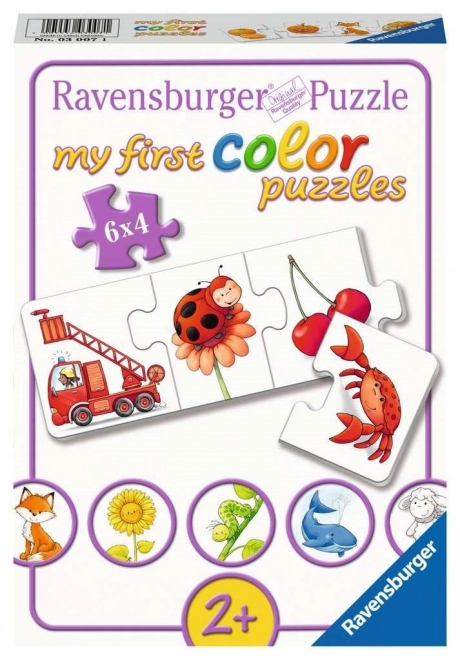 Ravensburger moje pierwsze kolorowe puzzle dla dzieci