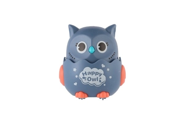 Sovy Happy Owl plastikowe 7x8 cm jeżdżące