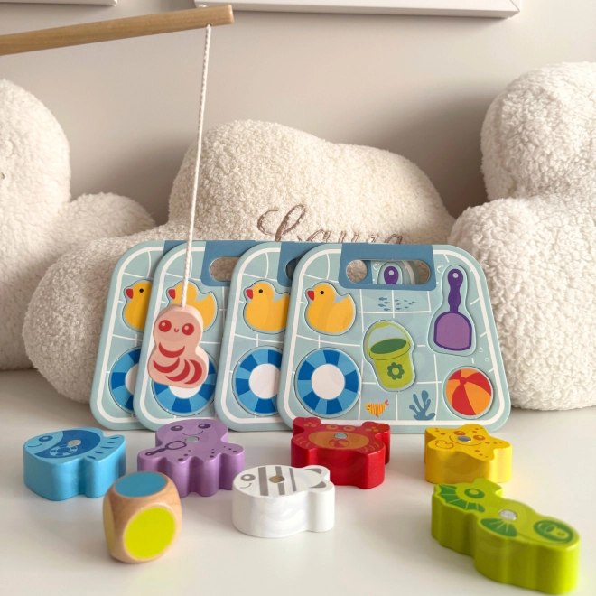 Tooky Toy gra w łowienie rybek