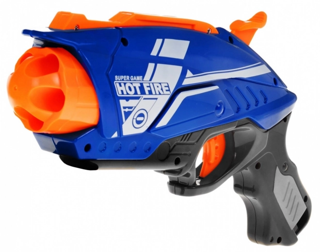 Ręczna broń dla dzieci 6+ Blaze Storm Mechanizm sprężynowy + 20 długich piankowych nabojów