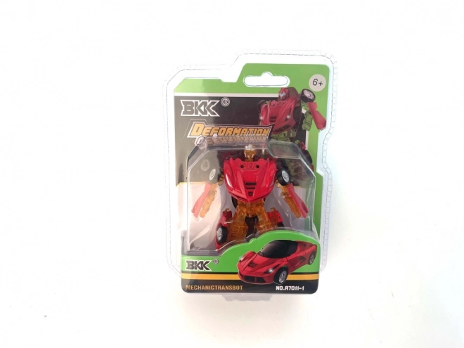 Mechaniczny Transbot transformująca zabawka
