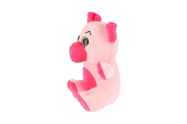 Zwierzę pluszowe duże oczy 18 cm na karcie