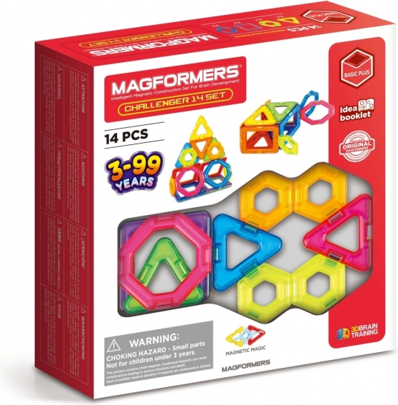 Magnetyczna układanka konstrukcyjna Magformers PLUS 14