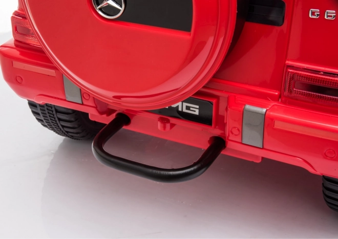 Dziecięcy samochód na akumulator Mercedes G63 czerwony