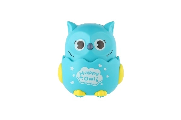 Sovy Happy Owl plastikowe 7x8 cm jeżdżące
