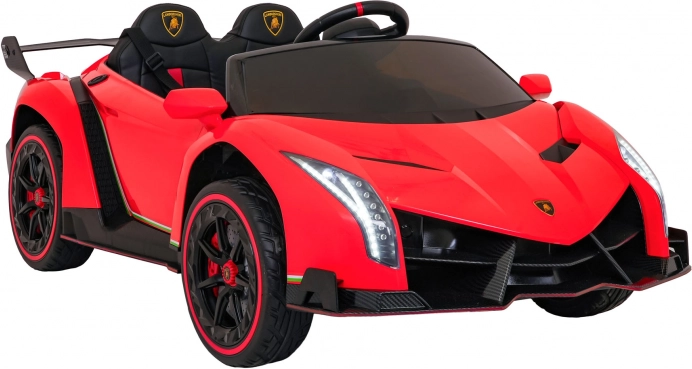 Dziecięcy samochód elektryczny LAMBORGHINI Veneno – czerwony