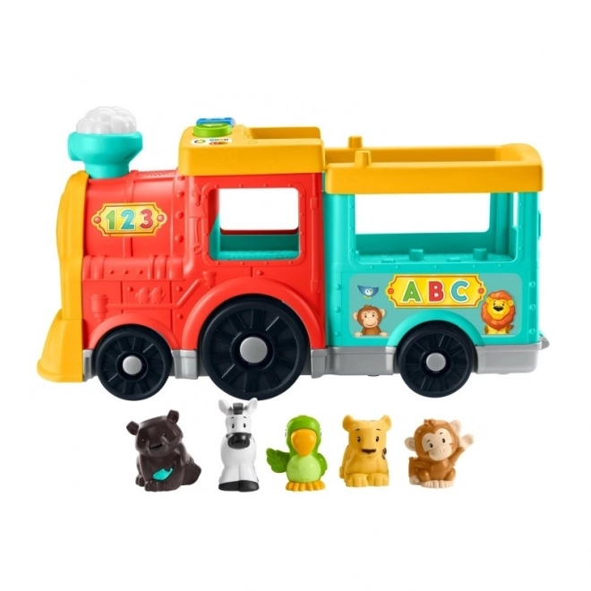 Edukacyjny pociąg ze zwierzątkami Fisher Price Little People