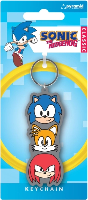 Brelok Sonic – gumowy, licencjonowany