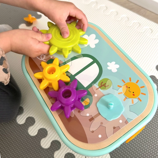 Woopie Green Konstrukcyjny Box Motoryczny Montessori 12w1