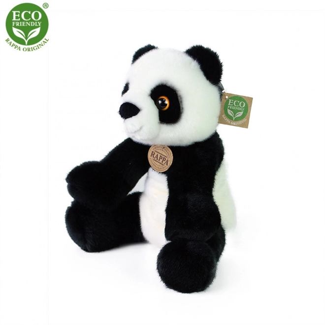 Rappa Pluszowa panda siedząca 27 cm EKOLOGICZNA