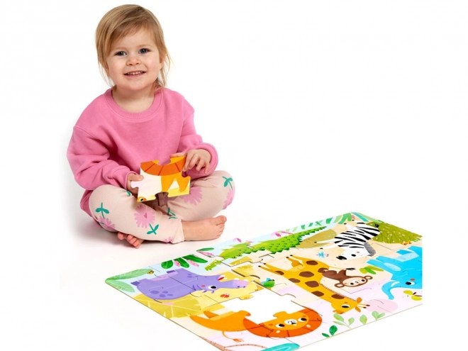 CzuCzu dzikie puzzle Sawanna