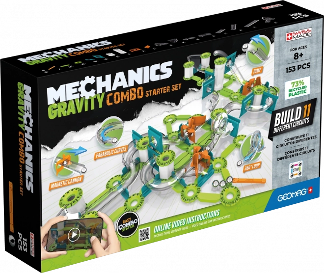 Geomag Mechanics Zestaw Startowy 153 elementów