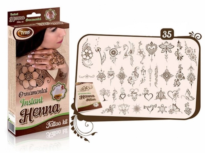 Zestaw Kreatywny TyToo Henna Ornament