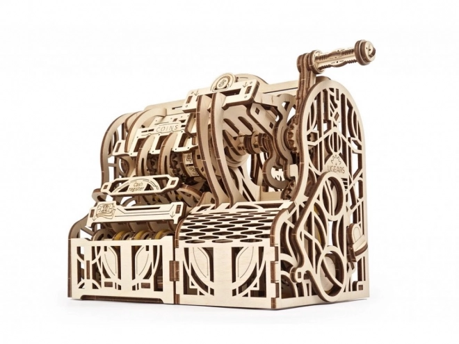 Ugears 3D drewniane mechaniczne puzzle Kasa