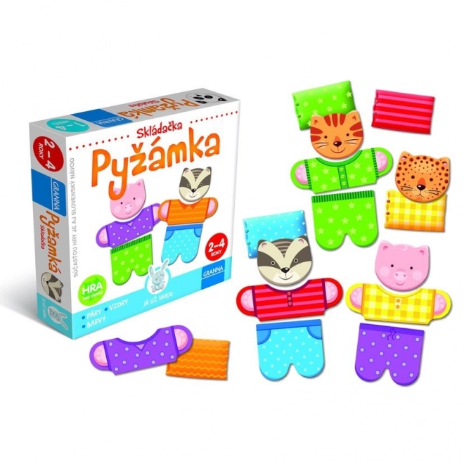 Granna Pyżamka gra i układanka dla dzieci