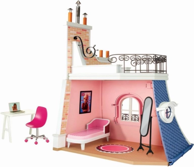 Miraculous Marinette sypialnia 2-w-1 z balkonem