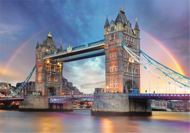 Trefl puzzle Tower Bridge Londyn 1000 kawałków z sorterem