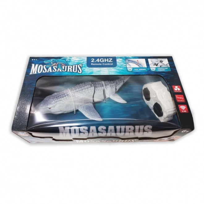 Amfibijny jaszczur Mosasaurus na zdalne sterowanie