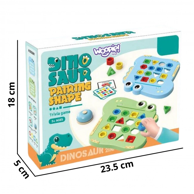 Woopie Montessori układanka dinozaur - Gra zręcznościowa