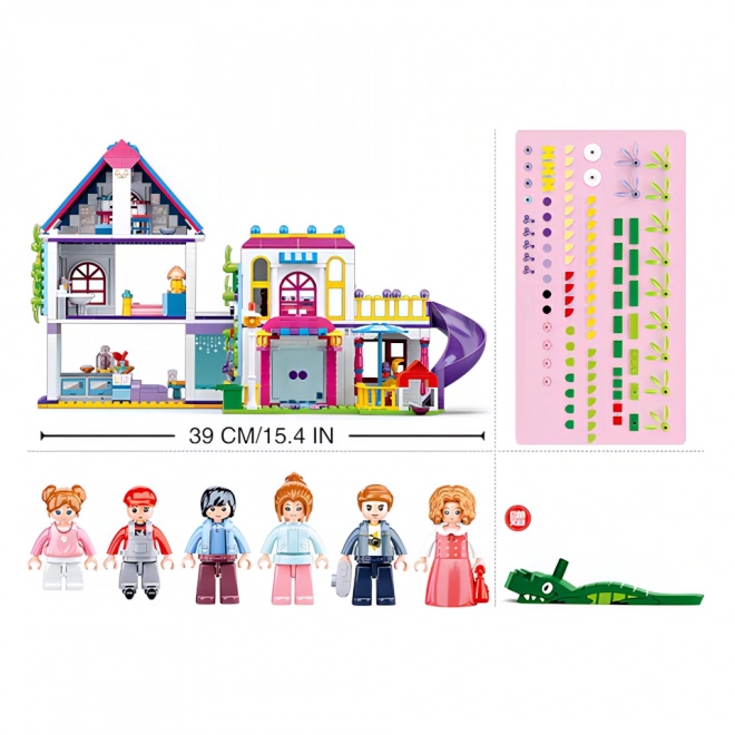 Sluban Girls Dream M38-B0974 Wesoła willa