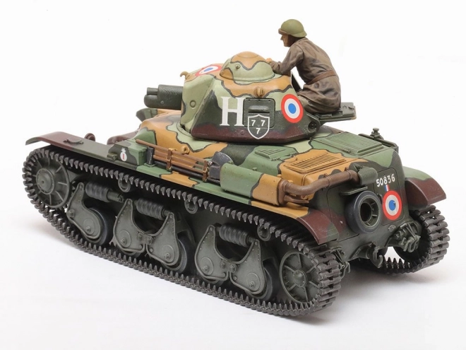 Model plastikowy francuskiego lekkiego czołgu Renault R35