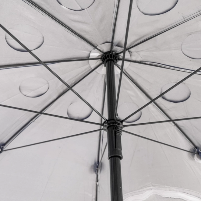 Duży składany parasol plażowy i ogrodowy 2w1