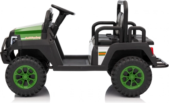Dziecięcy elektryczny buggy dla 4 osób CHAMPION zielony