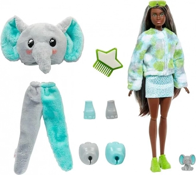 Barbie Cutie reveal Barbie dżungla - słoń HKP98 TV 1.1.- 30.6.