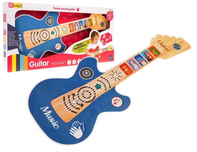 Gitara dla dzieci z funkcją światła