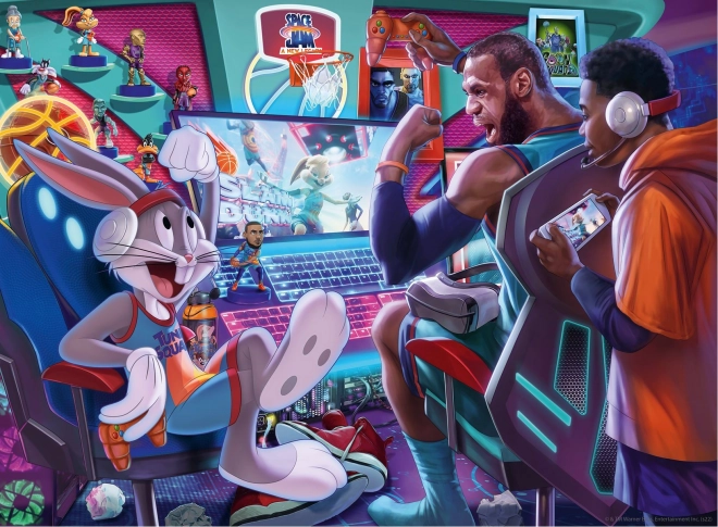 Ravensburger puzzle Space Jam Gamestation Puzzle 300 elementów