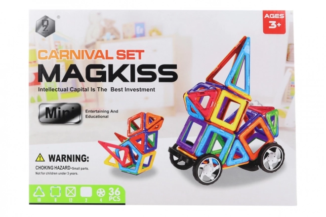 Magnetyczna układanka Magkiss