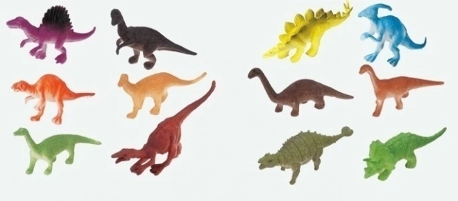 Figurki zwierzątka dinozaury 6 sztuk zestaw 10 cm