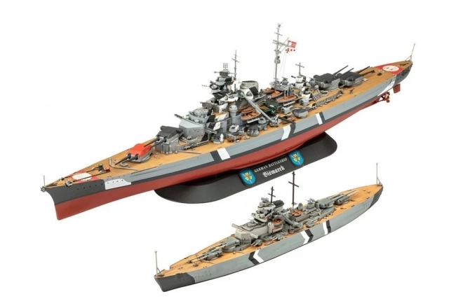 Zestaw upominkowy Revell Legendarny Bismarck 1/700