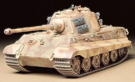 plastikowy model czołgu King Tiger do sklejenia