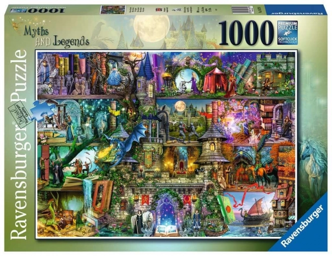 Ravensburger puzzle Mity i Legendy 1000 elementów
