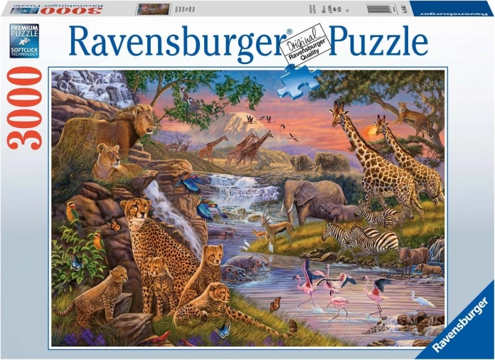 Ravensburger puzzle Animal Kingdom 3000 elementów